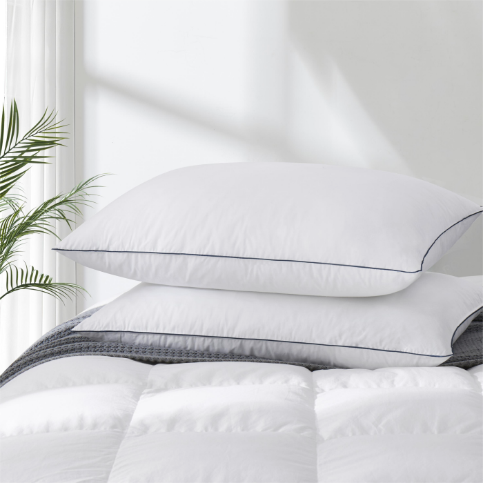 Grey Goose Feather Down Pillow